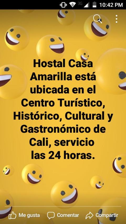 Hostal Casa Amarilla Cali Exterior foto
